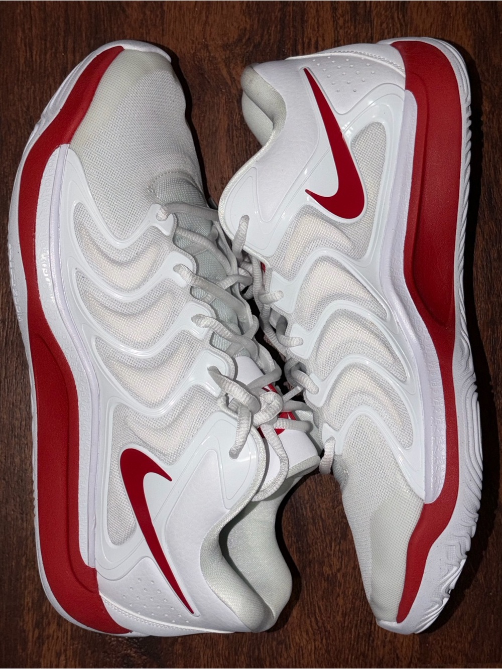 Nike KD 17 TB Promo White Red Basketball Shoes